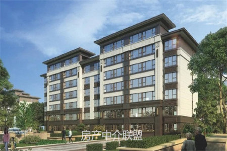 平章府四楼91平两室精装带车库80万可按揭